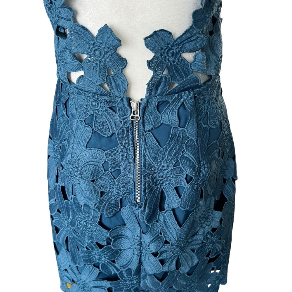 SAYLOR x FREE PEOPLE Jessa Lace Mini Dress Sz M - Picture 7 of 8